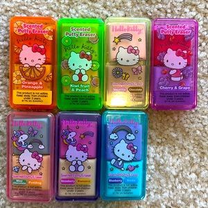 Sanrio Hello Kitty Scented Putty Erasers